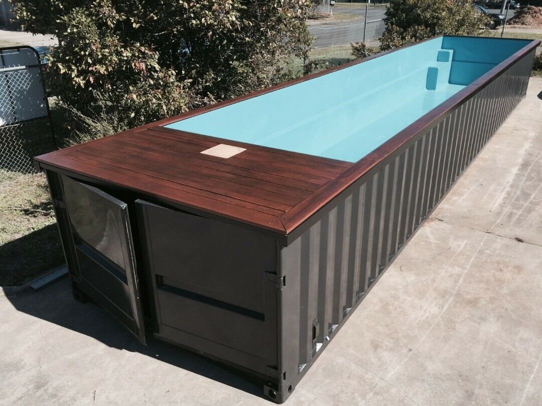 Container swimming pool